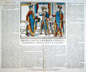 Bonaparte I konsul, XIX w. autorstwa Unbekannt