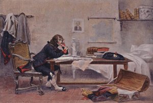 Bonaparte w Auxonne, 1788, 1896. autorstwa Unbekannt