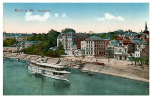 Bonn i Ren, XX wiek autorstwa Unbekannt