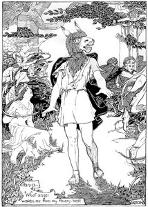 Dół sceny ze „Snu nocy letniej” Williama Szekspira, 1898 autorstwa Unbekannt