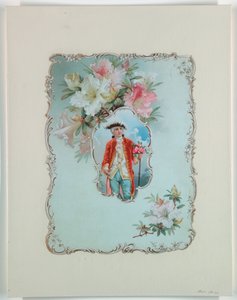 Chłopiec trzymający bukiet róż, 1880–1910 autorstwa Unbekannt