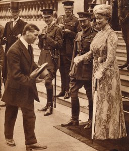 Odwaga w cywilizacjach: śmieje się z króla i królowej, lata 20. lub 30. 1935 autorstwa Unbekannt