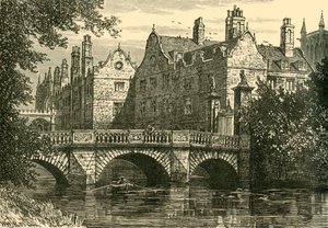 Most, St. Johns College, 1898. autorstwa Unbekannt