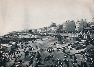 Brighton - Długi odcinek plaży, 1895 autorstwa Unbekannt