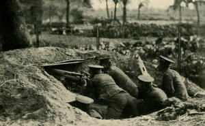 Brytyjska Dywizja Marynarki Wojennej w Antwerpii, Belgia, I wojna światowa, 1914, c1920. autorstwa Unbekannt