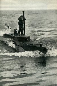 Brytyjska karłowata łódź podwodna X-Craft, II wojna światowa, 1945. autorstwa Unbekannt