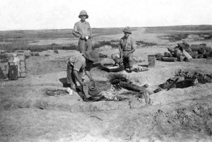 Kompania kulinarna armii brytyjskiej C, Mezopotamia, I wojna światowa, 1918 r. autorstwa Unbekannt