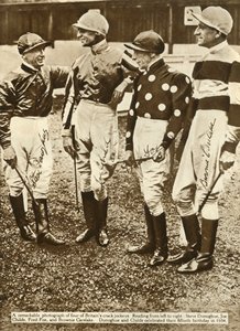 Brytyjscy dżokeje, 1934, 1935. autorstwa Unbekannt