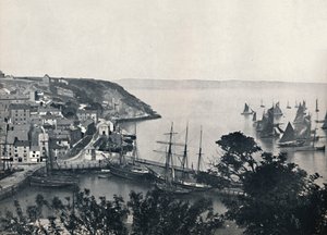 Brixham - Dolne Miasto, Pokazywanie Floty Rybackiej, 1895 autorstwa Unbekannt