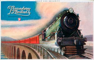 Broadway Limited, Pennsylvania Railroad, 1927 autorstwa Unbekannt