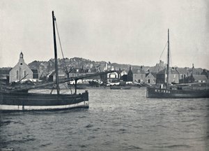Prom Broughty – Widok z rzeki, 1895 autorstwa Unbekannt