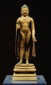 Budda Siakjamuni / rzeźba, VII wiek autorstwa Unbekannt