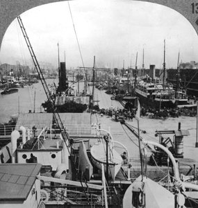 Doki Buenos Aires, Argentyna, ok. 1900 autorstwa Unbekannt