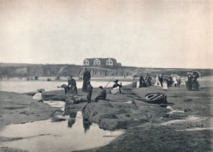 Bundoran - East Strand, z hotelem Great Northern, 1895 autorstwa Unbekannt
