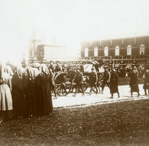 Pogrzeb Edith Cavell, Bruksela, Belgia, 1915 autorstwa Unbekannt