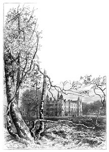 Ogrody Burleigh House, Stamford, Lincolnshire, 1900 autorstwa Unbekannt