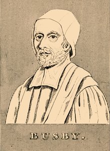 Busby, 1606-1695, 1830. autorstwa Unbekannt