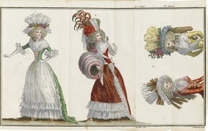 Cabinet des Modes, czyli nowe mody, 1786-1788 autorstwa Unbekannt
