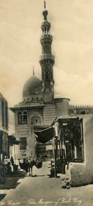 Kair - Meczet Kait Bey, c1918-c1939. autorstwa Unbekannt