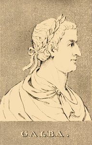Calba, 3 pne - AD 69, 1830. autorstwa Unbekannt