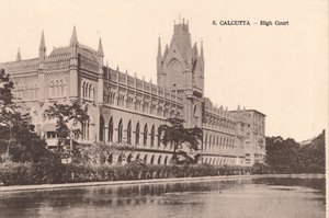 Kalkuta - Sąd Najwyższy, ok. 1900 autorstwa Unbekannt