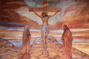 Kalwaria w Tauresano, Apulia, Tauresano, Włochy autorstwa Unbekannt