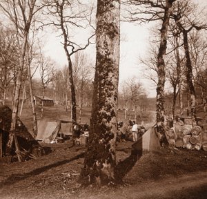 Obóz, Genicourt, północna Francja, c1914-c1918 autorstwa Unbekannt