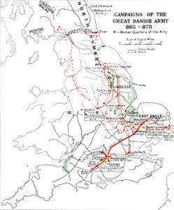 Kampanie Wielkiej Armii Duńskiej 865-875., 1935 autorstwa Unbekannt