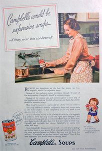 Reklama Campbells Zupy, 1936 autorstwa Unbekannt