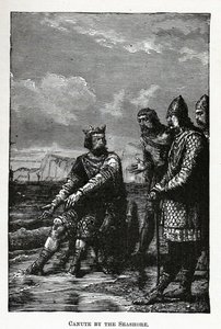 Kanut nad brzegiem morza, 1882 autorstwa Unbekannt