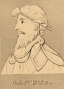 Kanut, c995-1035, 1830. autorstwa Unbekannt
