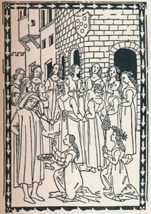 Pieśń A Ballo, 1568, 1917 autorstwa Unbekannt