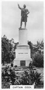 Pomnik Kapitana Cooka, Australia, 1928 r autorstwa Unbekannt