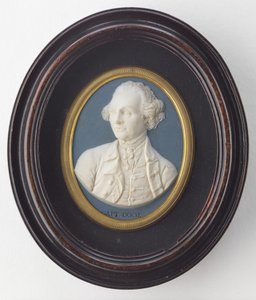 Medalion portretowy kapitana Jamesa Cooka Wedgwooda, ok. 1776 autorstwa Unbekannt