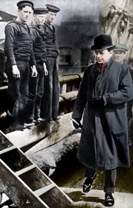 Kapitan Scott, brytyjski polarnik, na Terra Nova, c1900s-c1910s 1936 autorstwa Unbekannt