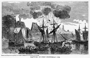 Zdobycie fortu Frontenac, 1758, 1877 autorstwa Unbekannt