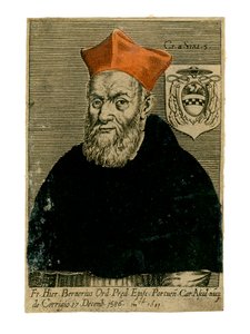 Kardynał Girolamo Bernorio, włoski ksiądz, XVI wiek autorstwa Unbekannt