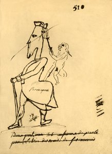 Karykatura Napoleona, 1779, 1921. autorstwa Unbekannt