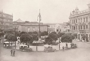 Plac Carioca, 1914 autorstwa Unbekannt