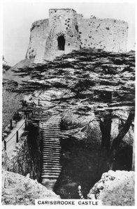 Zamek Carisbrooke, Wyspa Wight, 1937 autorstwa Unbekannt