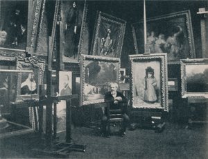 Carolus Duran w swojej pracowni, ok. 1897 autorstwa Unbekannt