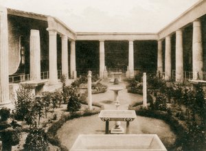 Dom Vettii, Pompeje, Włochy, ok. 1900 autorstwa Unbekannt