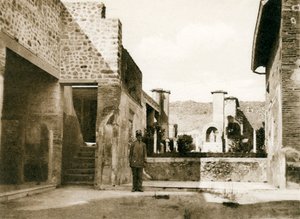 Dom Marco Lucretius Fronto, Pompeje, Włochy, ok. 1900 autorstwa Unbekannt