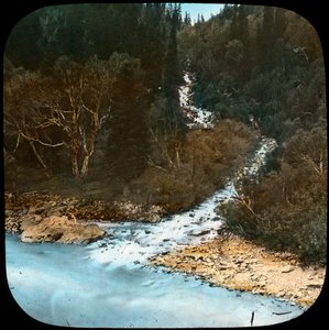 Kaskada pod Sonamarg, Kaszmir, Indie, koniec XIX lub początek XX wieku autorstwa Unbekannt
