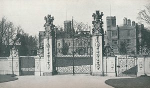 Zamek Ashby, Northants, ok. 1915 r. autorstwa Unbekannt