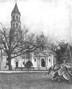 Katedra św. Augustyna na Florydzie, USA, ok. 1900 r. autorstwa Unbekannt