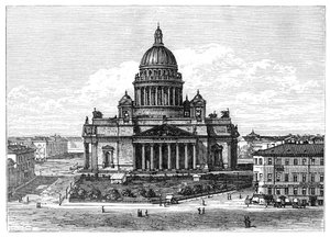 Sobór św. Izaaka, Petersburg, Rosja, 1900 autorstwa Unbekannt