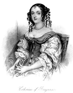 Katarzyna z Braganzy 1638-1705 autorstwa Unbekannt