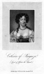Katarzyna z Braganzy, królowa małżonka króla Anglii Karola II, 1821 r autorstwa Unbekannt