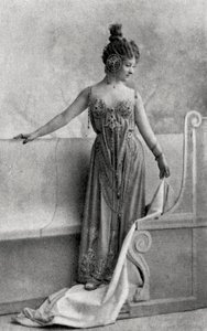 Cecile Sorel, francuska aktorka, 1893 autorstwa Unbekannt